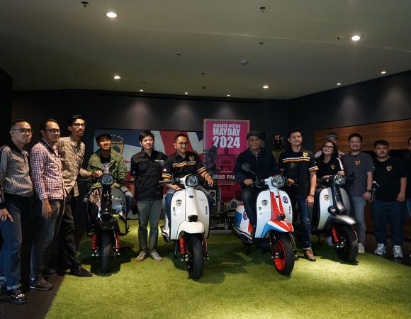 JAKARTA MODS MAYDAY 2024 SELEBRASI KREATIVITAS DAN KOMUNITAS DENGAN KOLABORASI INDUSTRI OTOMOTIF DAN FESYEN